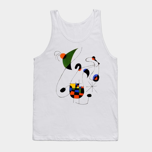 Modernism Art School in the style of Miro Tank Top by Closeddoor